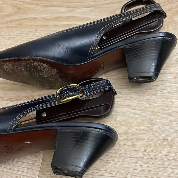 NOVELLA Italian Slingback Heels - Picture 8 of 15